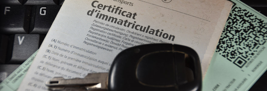 certificat d’immatriculation